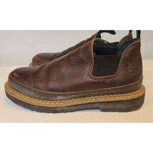 Georgia Boot Men's Giant Romeo Brown Leather Work Boots Size 8 GR262